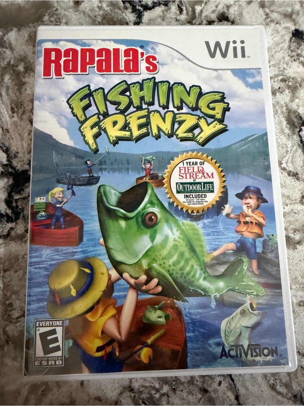 Rapala's Fishing Frenzy Wii Game - Green